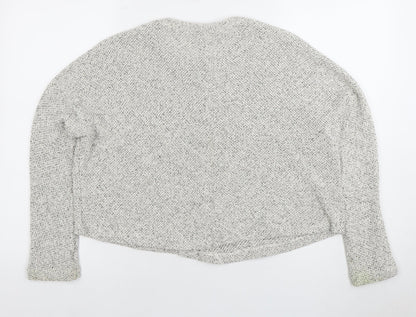 Mango Women's Grey Pullover Jumper, Size M