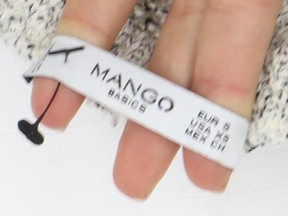 Mango Women's Grey Pullover Jumper, Size M