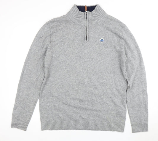 Rupert & Buckley Men's Grey L High Neck Pullover