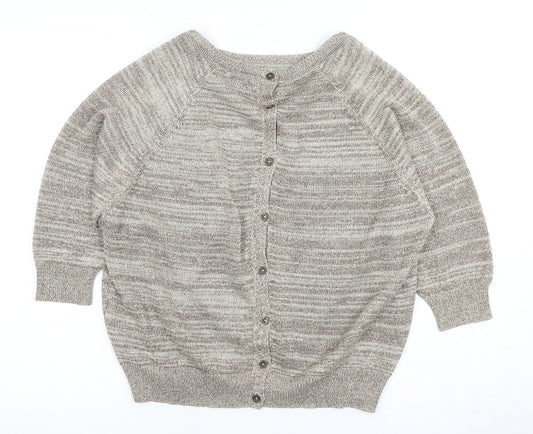 Marks and Spencer Women’s Beige Cardigan, Size 12