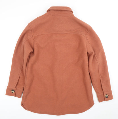FatFace Women's Brown Wool Jacket, Size 10, Casual Autumn/Winter