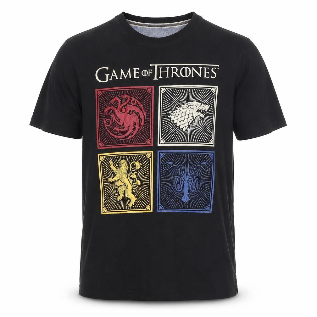 Marks & Spencer Men's Black Game of Thrones Graphic T-Shirt M