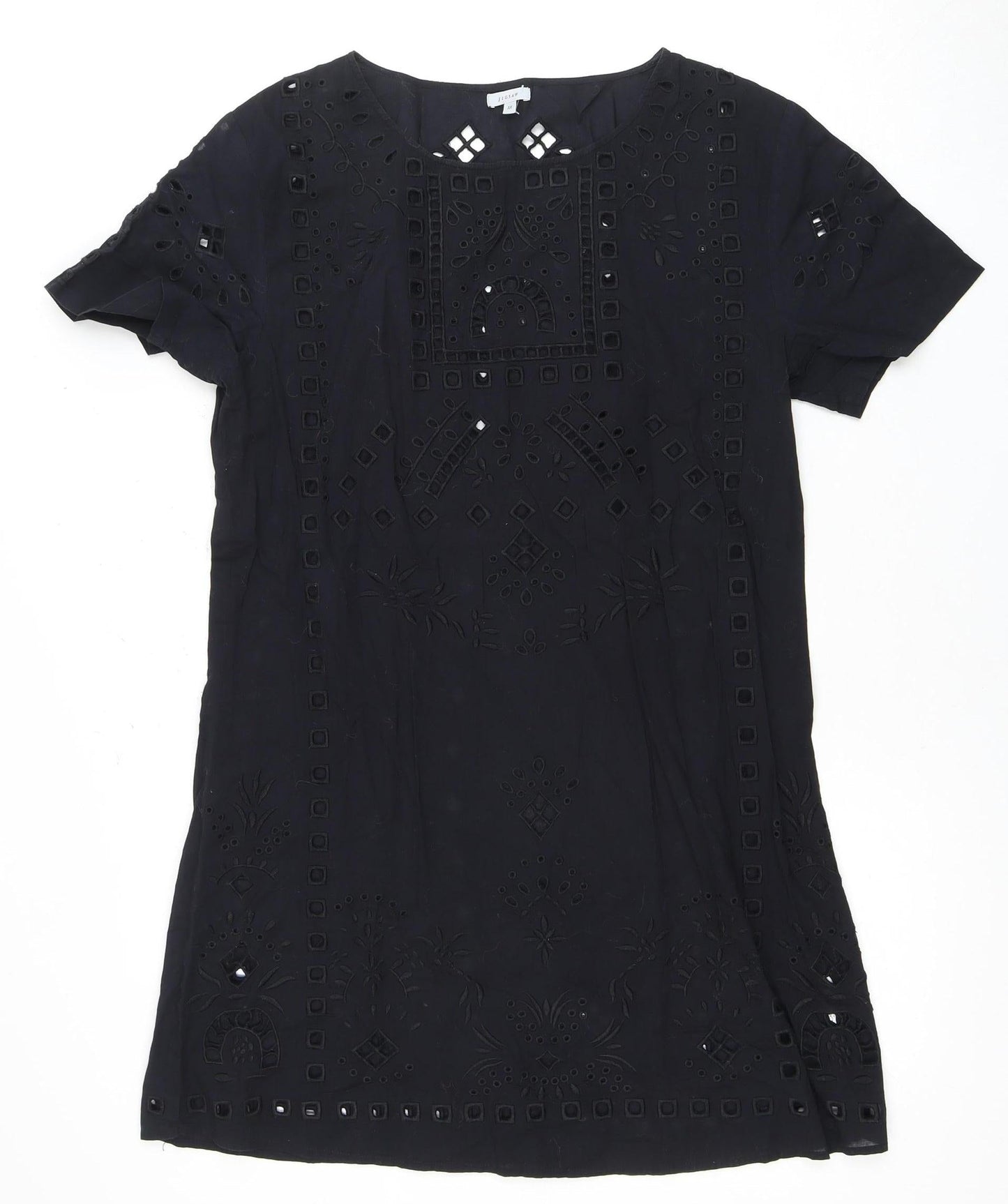 Jigsaw Women's Black Short Sleeve Dress M