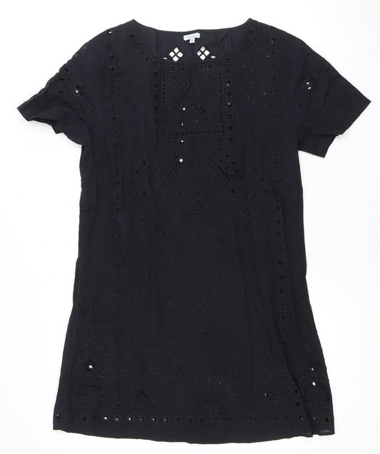 Jigsaw Women's Black Short Sleeve Dress M