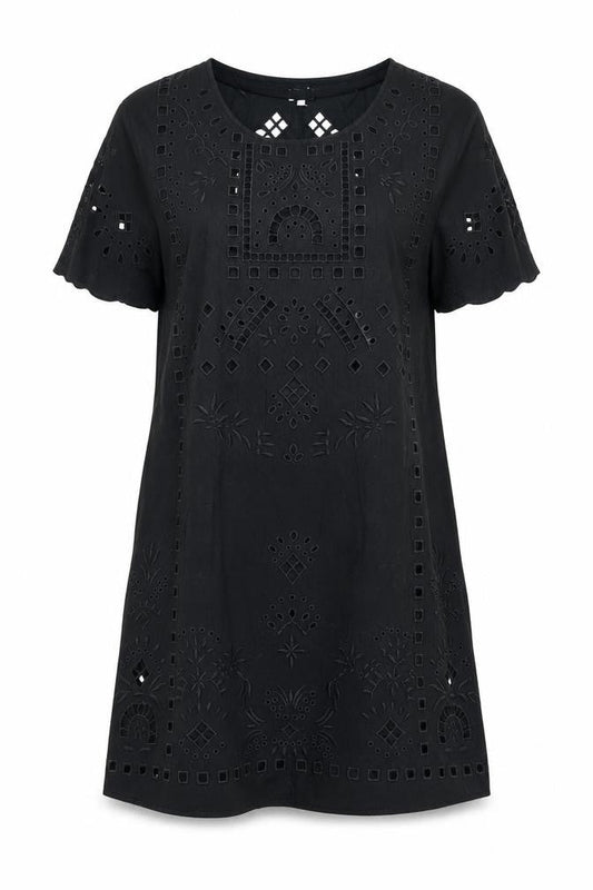 Jigsaw Women's Black Short Sleeve Dress M