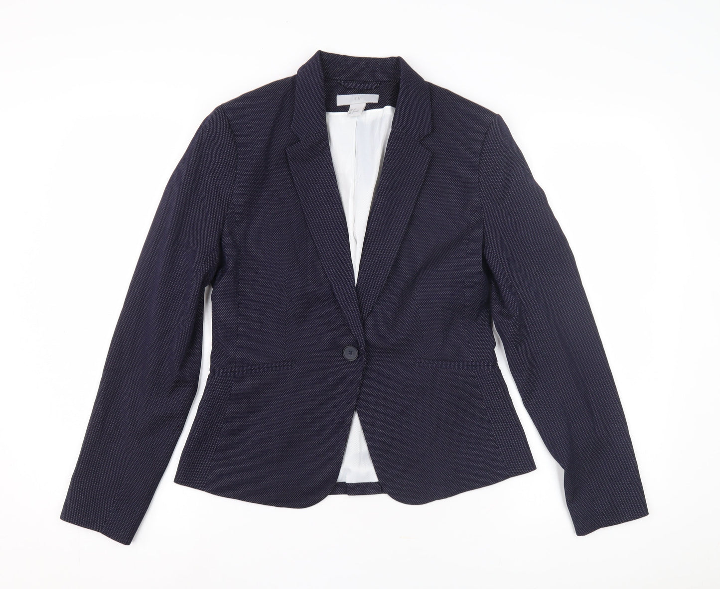 H&M Women's Blue Blazer Size 10