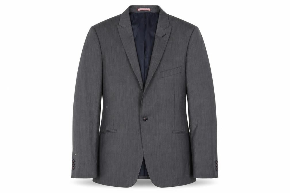 Marks & Spencer Men's Grey Slim Fit Suit Jacket 44