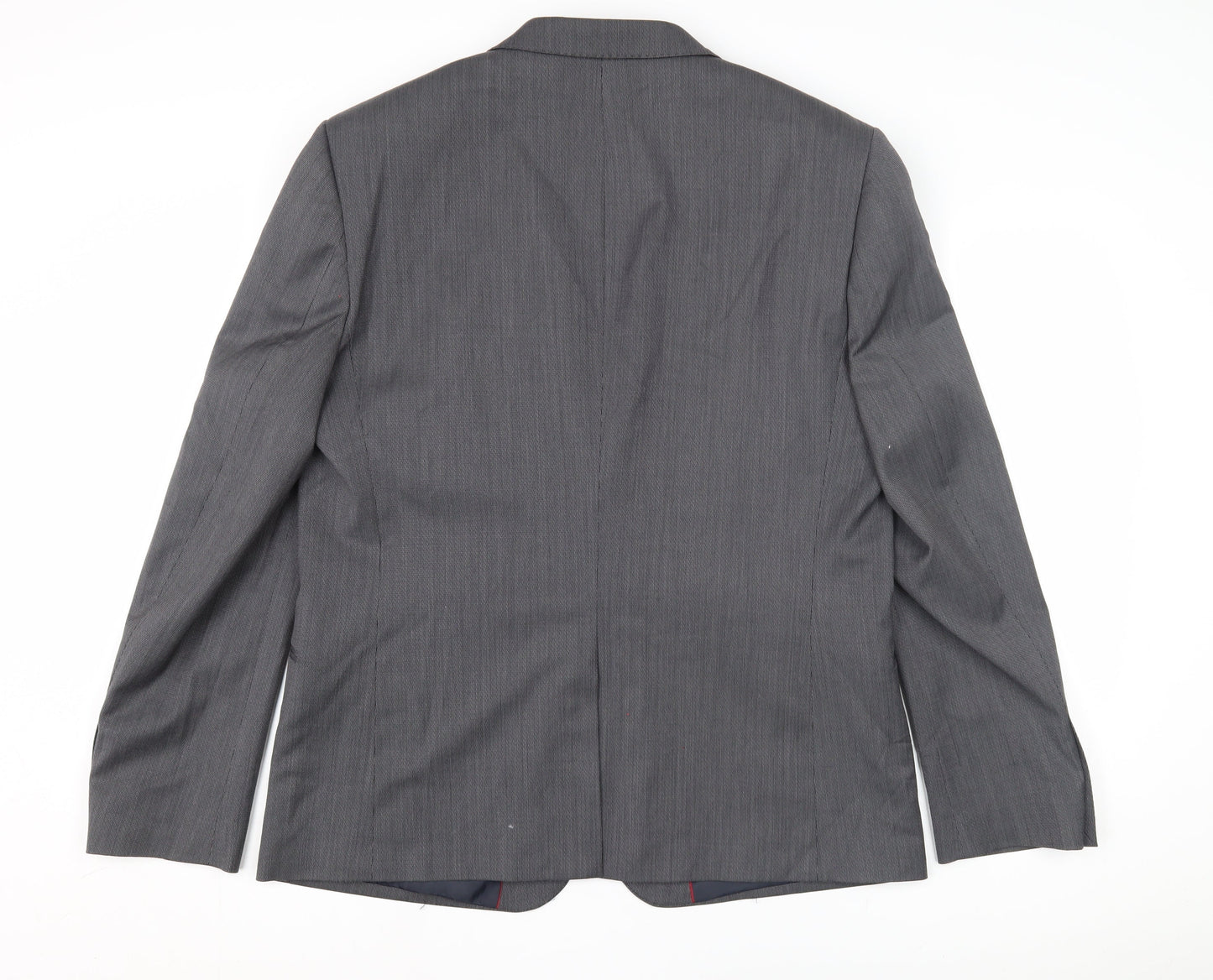 Marks and Spencer Men's Grey Slim Fit Suit Jacket 44