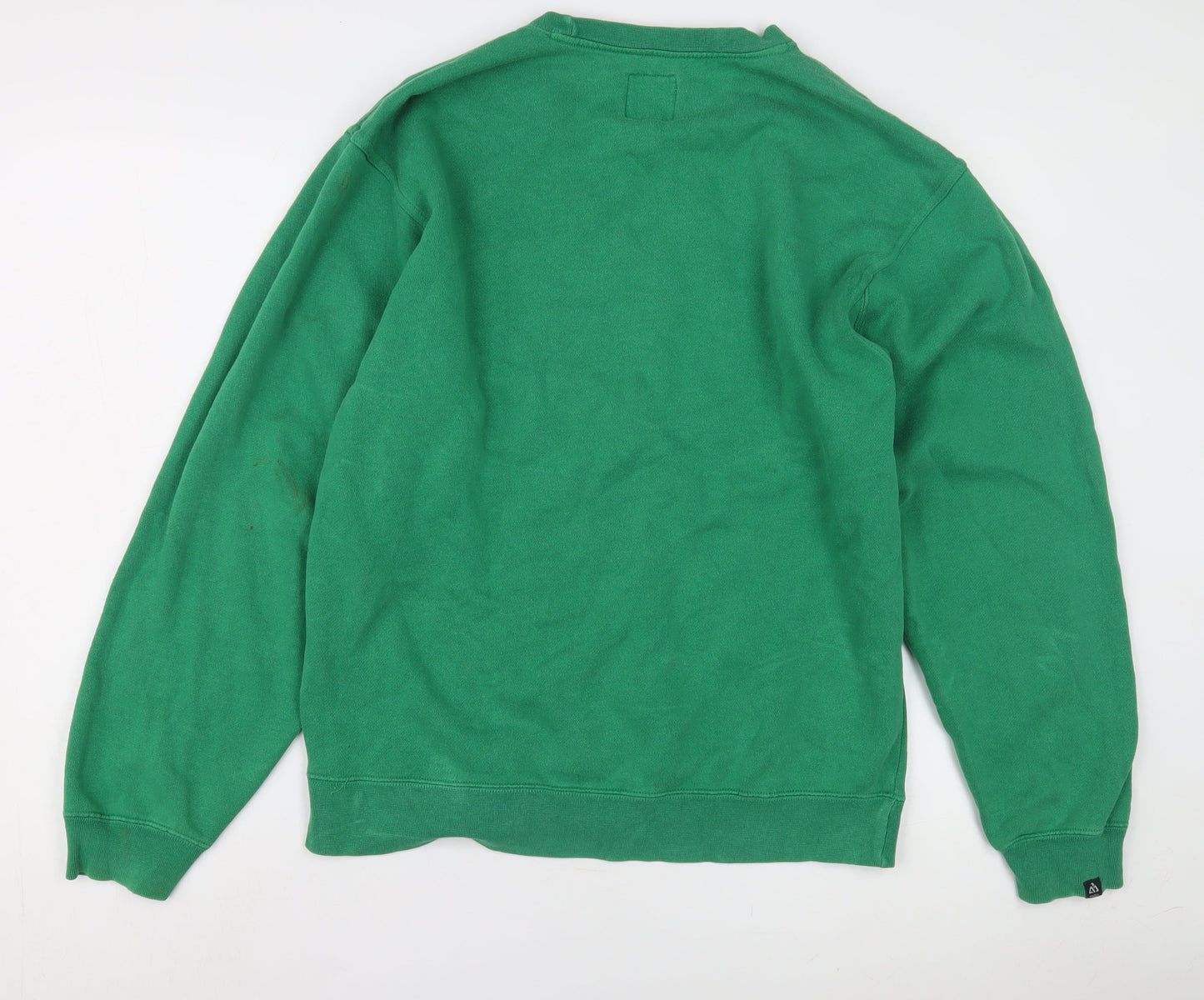 Matix Men's Green Sweatshirt M - Logo Graphic Print