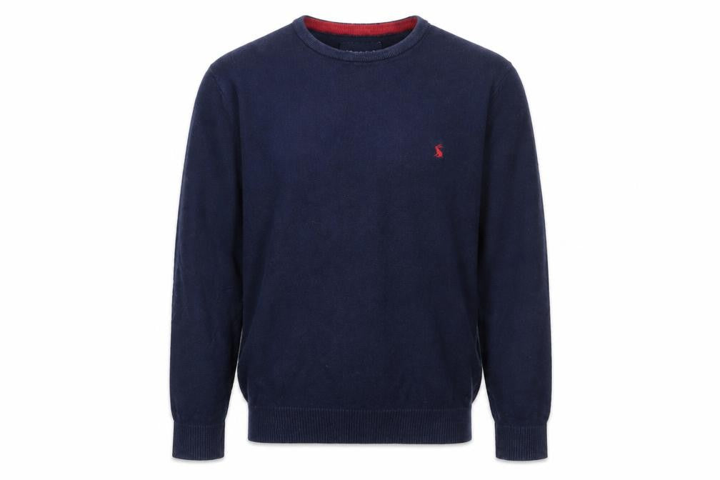 Joules Men's Blue S Cotton Pullover Jumper