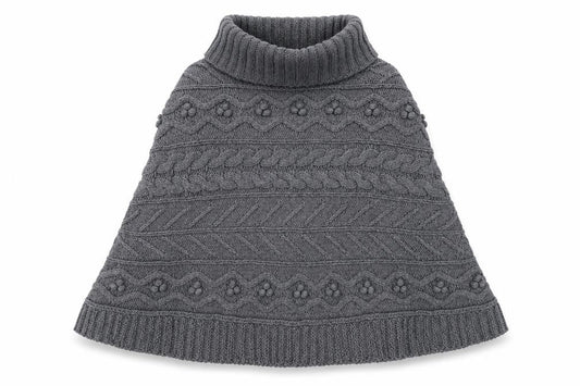 East Women's Grey Cowl Neck Cable Knit Sleeveless Jumper