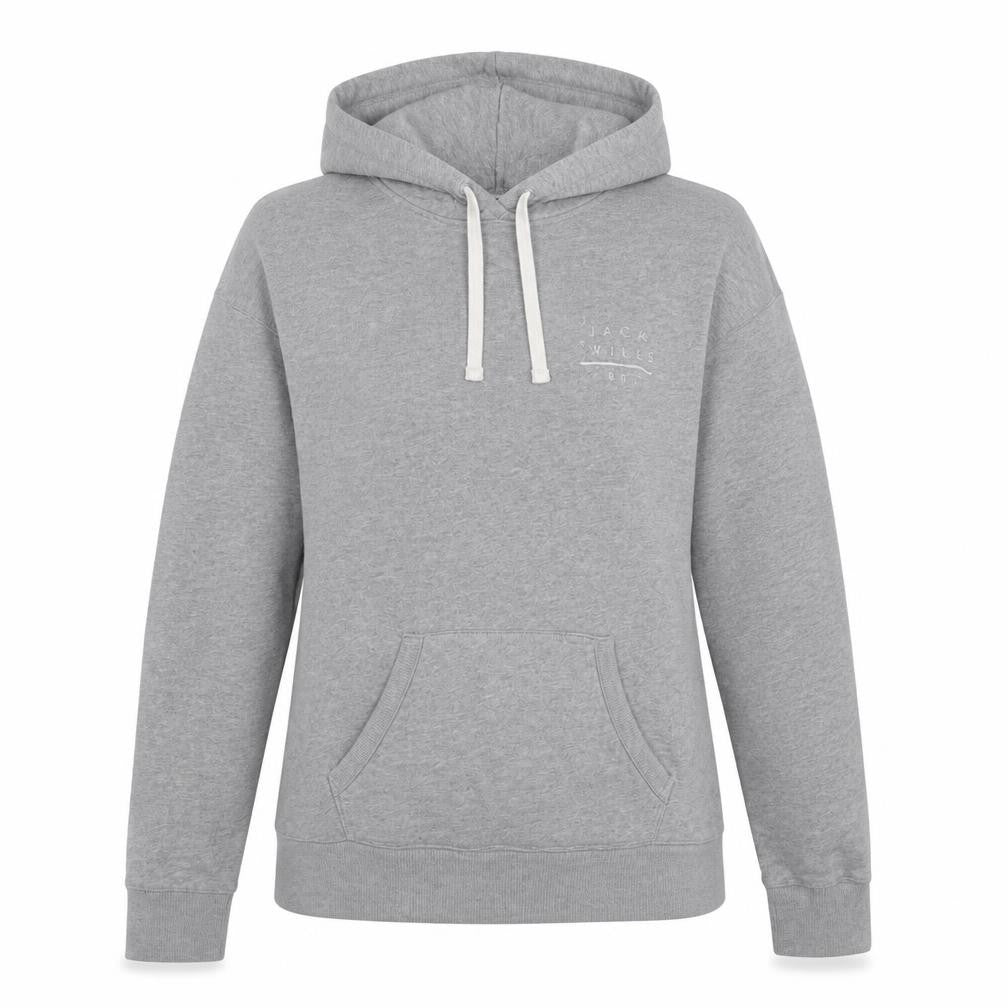 Jack Wills Women’s Grey Pullover Hoodie, Size 10