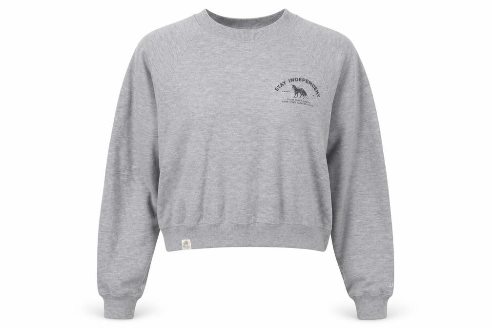 Pull&Bear Grey Unisex Crew Neck Sweatshirt Size 12