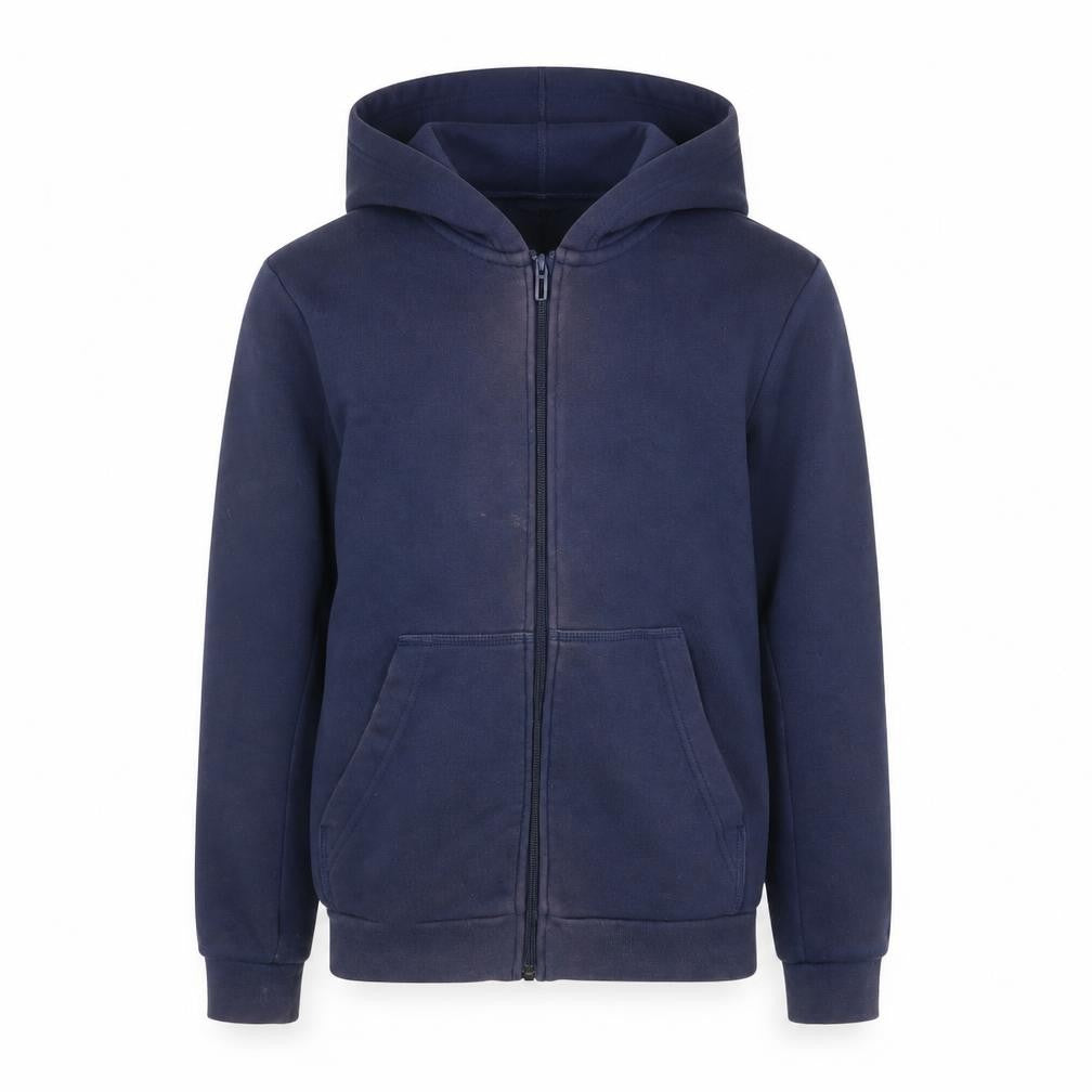 Adidas Boys Navy Full Zip Hoodie 11-12 Years