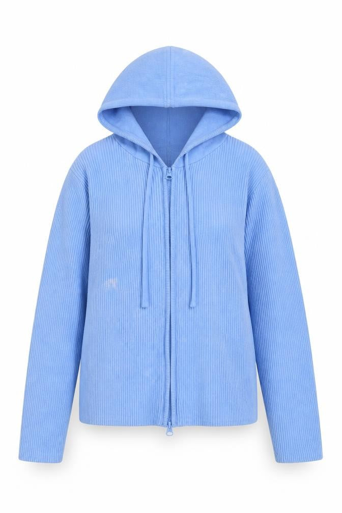 Jack Wills Women's Blue Hoodie Size 12 Regular Fit