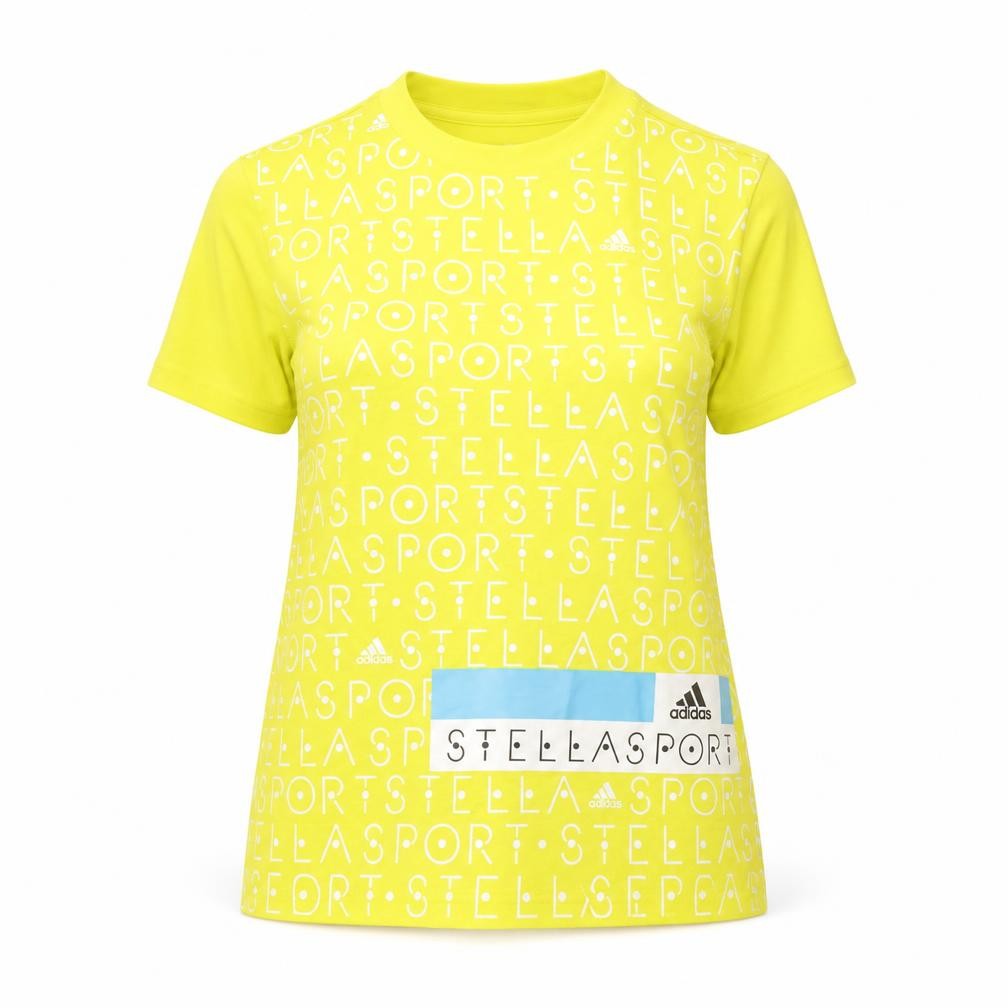 Adidas Women's Yellow XS Basic T-Shirt