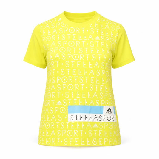 Adidas Women's Yellow XS Basic T-Shirt