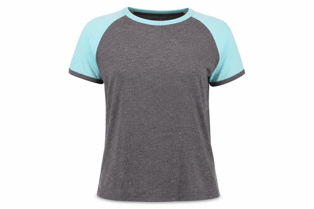 Superdry Unisex Grey Blue Ringer Tee M