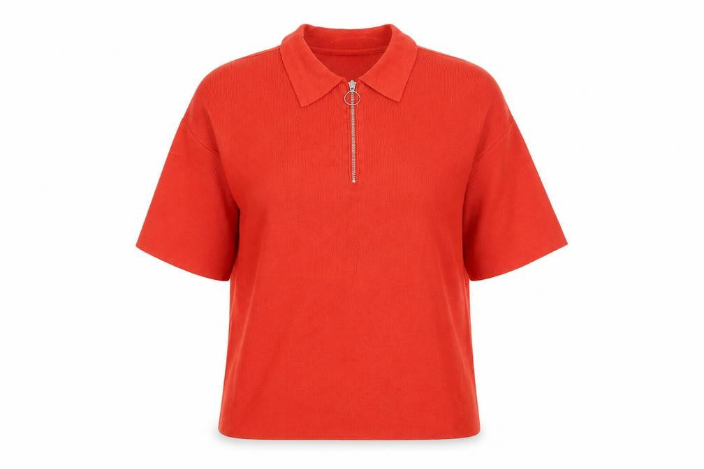 Marks & Spencer Women's Orange XS Collared Jumper
