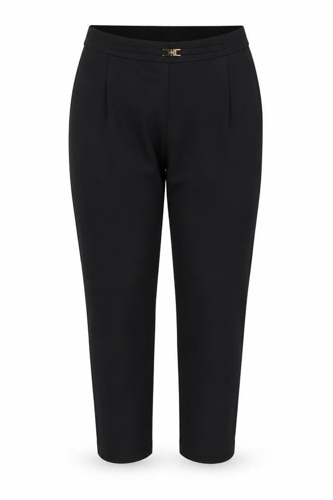 Berkertex Women's Black Trousers, Size 22, Elastic Waist