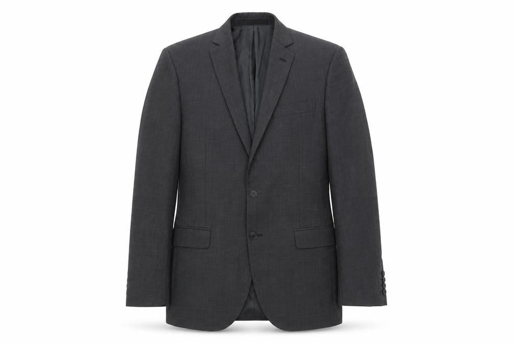 Marks & Spencer Men's Grey Blazer 38L - Classic Style