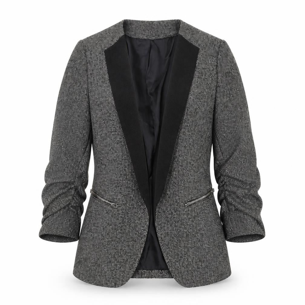 H&M Women's Grey Blazer Size 6 Workwear