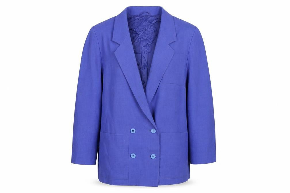 Next Women's Blue Blazer, Size 10, Double-Breasted