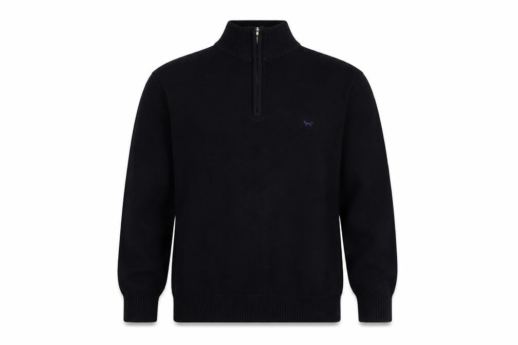 Wolsey Men's Black High Neck Pullover Jumper M