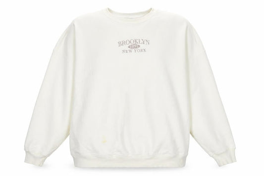 New Look Women's Ivory Graphic Sweatshirt - L