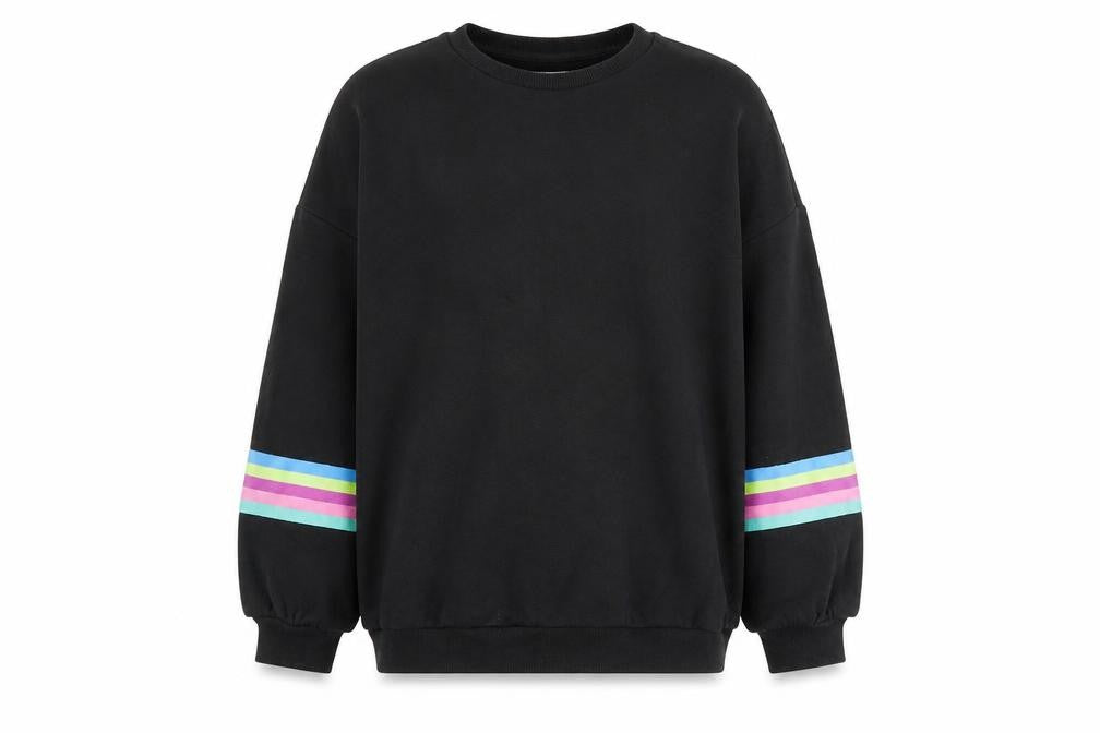 Marks & Spencer Girls Black Sweatshirt 12-13 Yrs