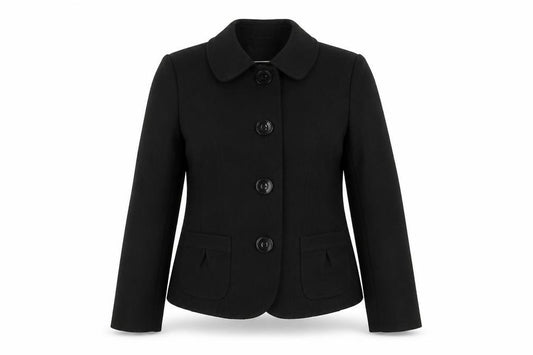BHS Women's Black Blazer, Regular Fit, Size 10