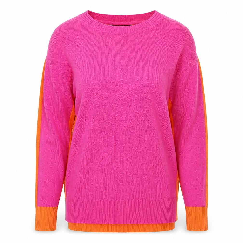 Long Tall Sally Women's Pink Pullover Jumper, Size S