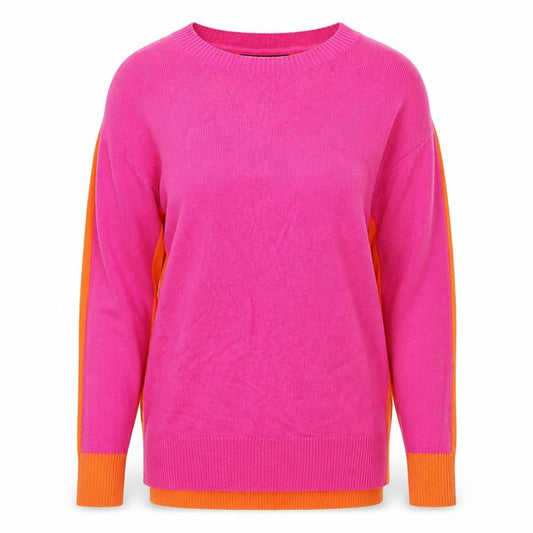 Long Tall Sally Women's Pink Pullover Jumper, Size S