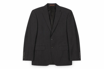 Next Men's Grey Wool Blazer 38R Single-Breasted