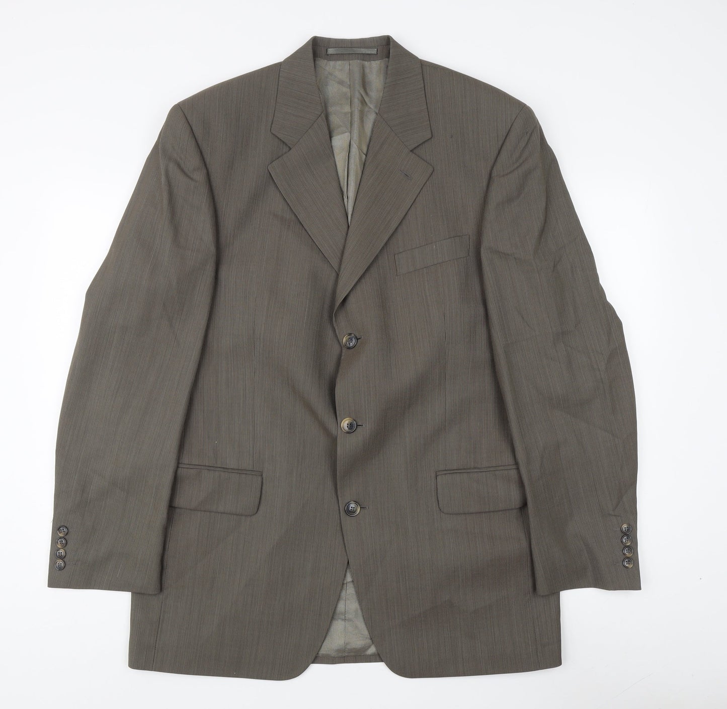 Marks & Spencer Men's Grey Blazer 44 Regular Fit