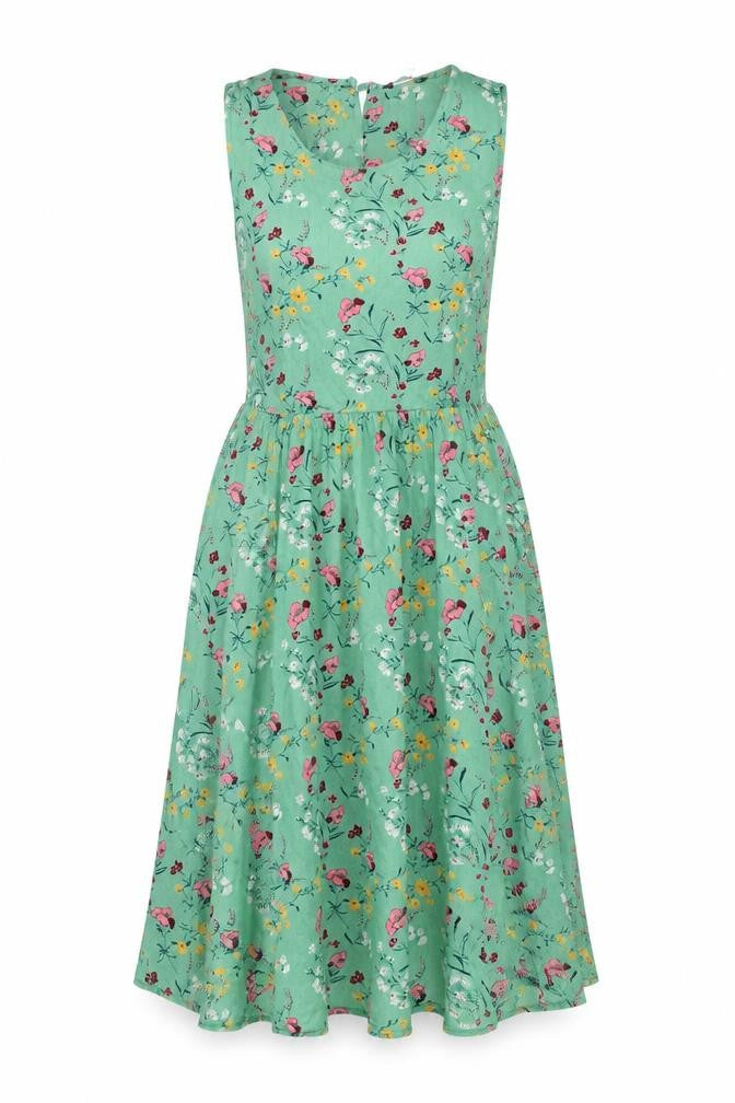 Roman Women's Floral Dress, Multicoloured, Size 10