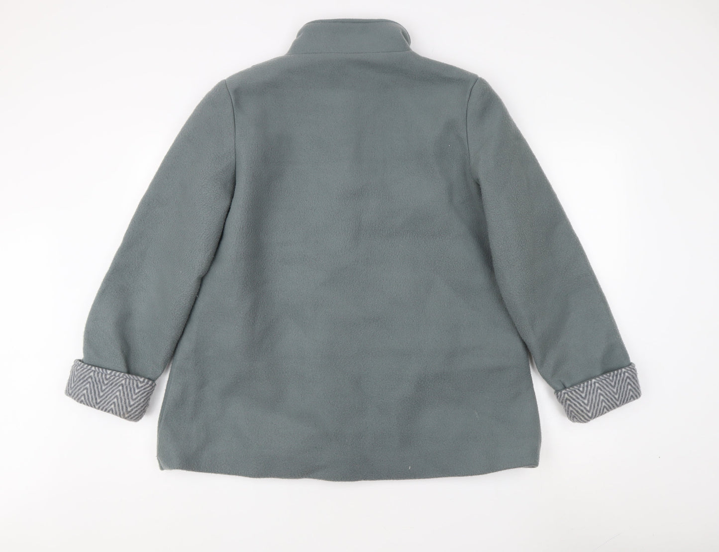 Anne De Lancay Women's Grey Fleece Jacket M