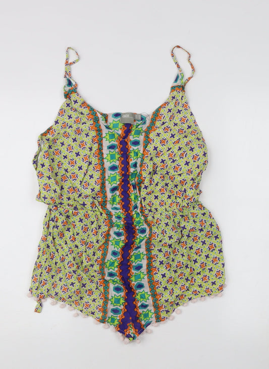 ASOS Women's Multicoloured Modal Playsuit Size M
