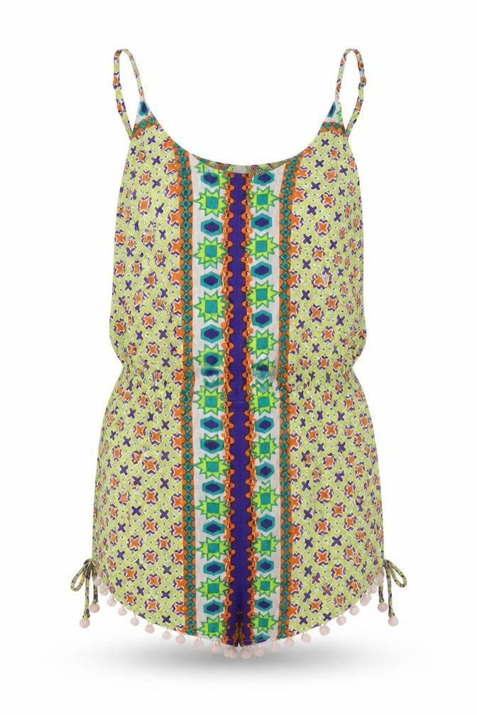 ASOS Women's Multicoloured Modal Playsuit Size M