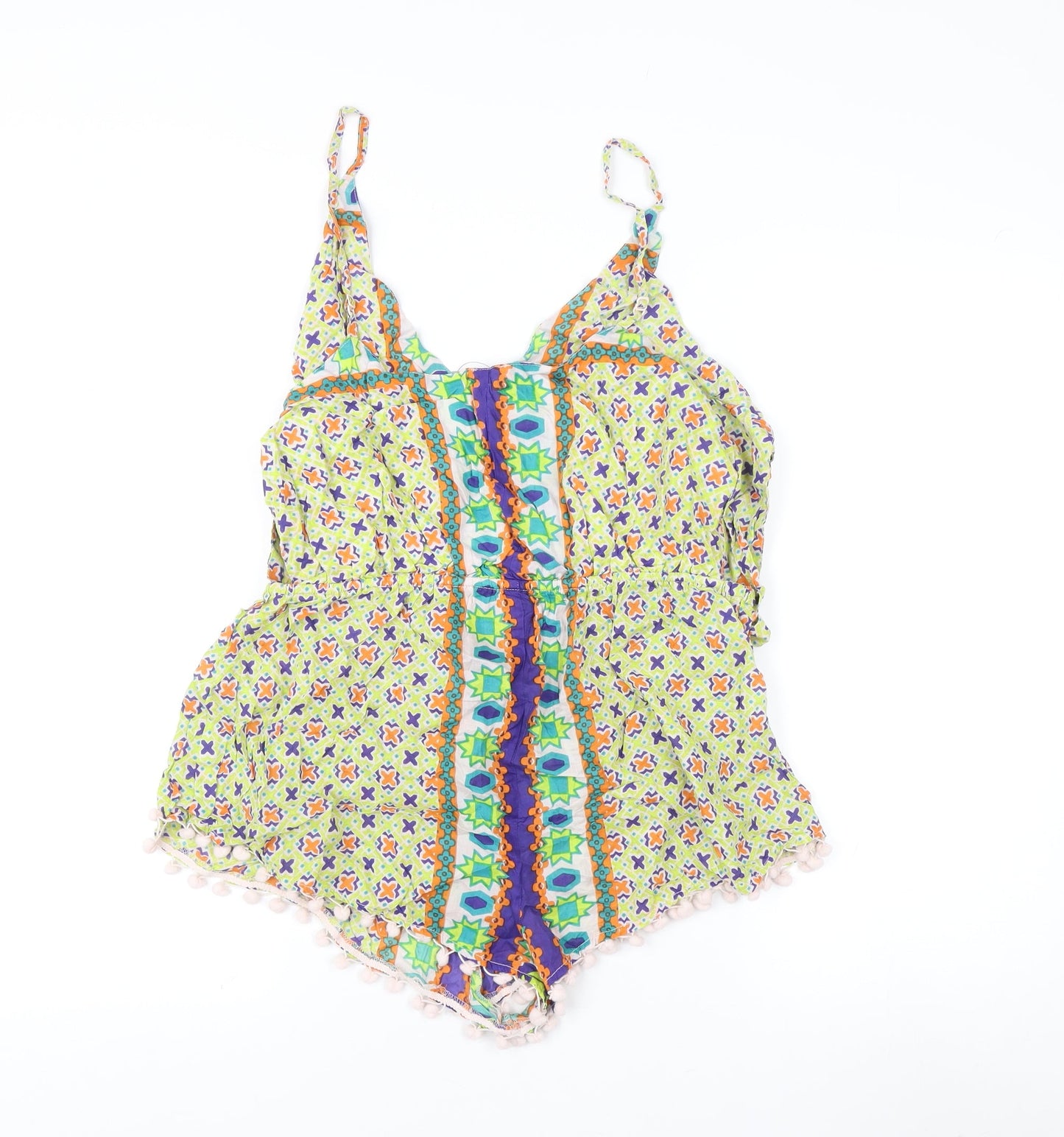 ASOS Women's Multicoloured Modal Playsuit Size M