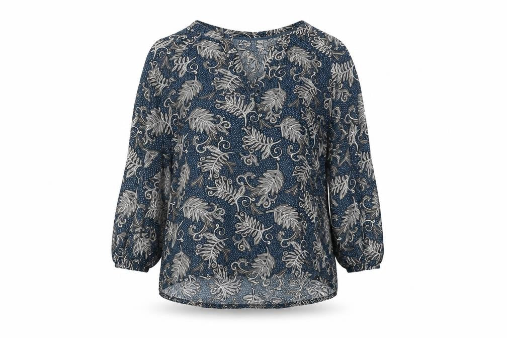 Maine New England Multicoloured Floral Blouse - Size 12