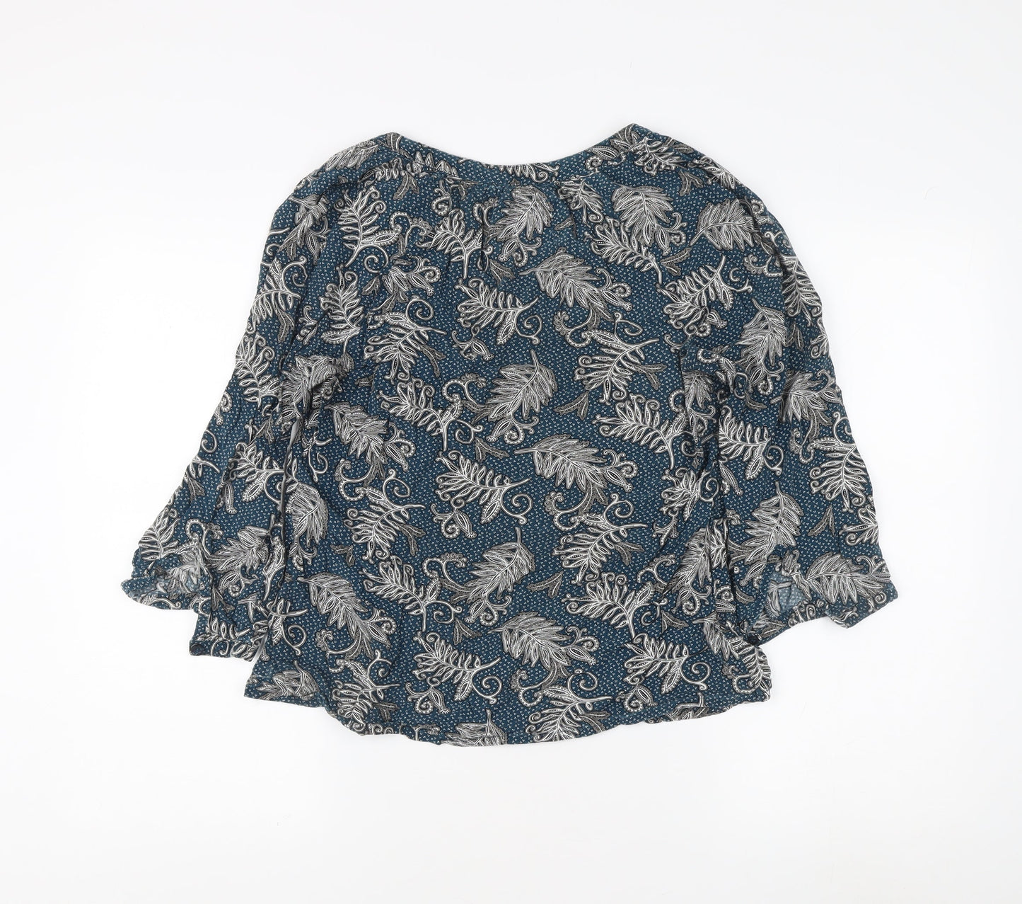 Maine New England Multicoloured Floral Blouse - Size 12