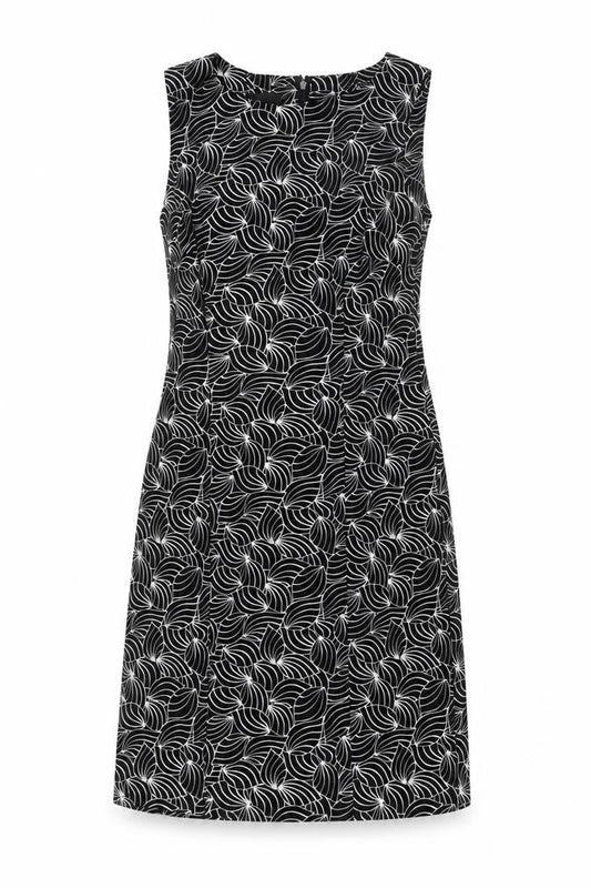 AB Studio Black Sheath Dress for Women Size 10