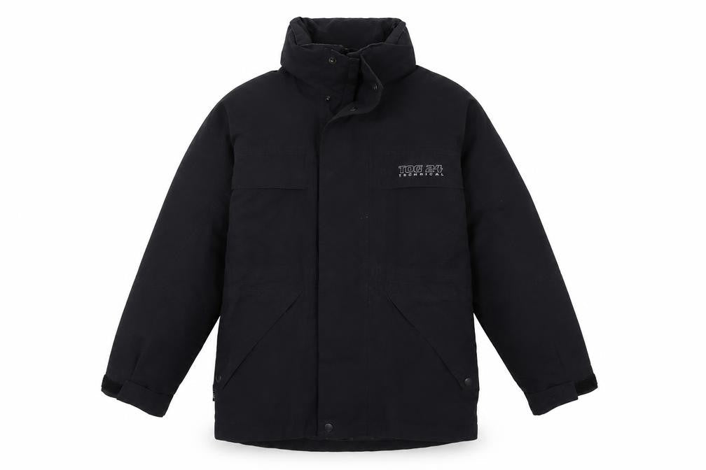 TOG 24 Boys Black Parka Jacket, Age 9-10, Winter Outdoor