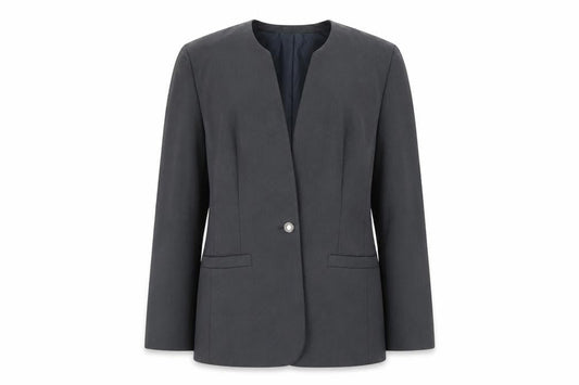 Alexon Black Wool Blazer Women Size 14 Business Casual