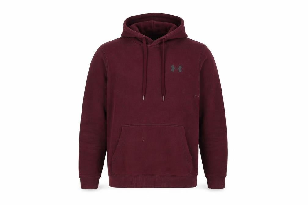 Under Armour Men's Red Pullover Hoodie Size M