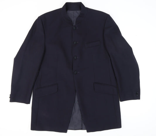Tailor & Cutter Men's Blue Regular Fit Blazer 44R