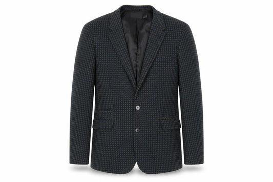 ASOS Men's Blue Green Check Blazer 42 Long
