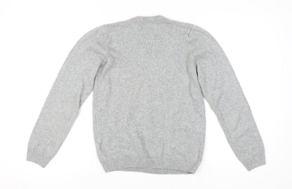 Marks & Spencer Men’s Grey Knit Pullover Jumper S