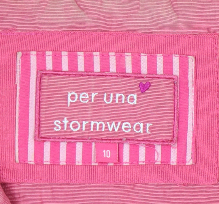 Marks and Spencer Women’s Pink Anorak Jacket Size 10